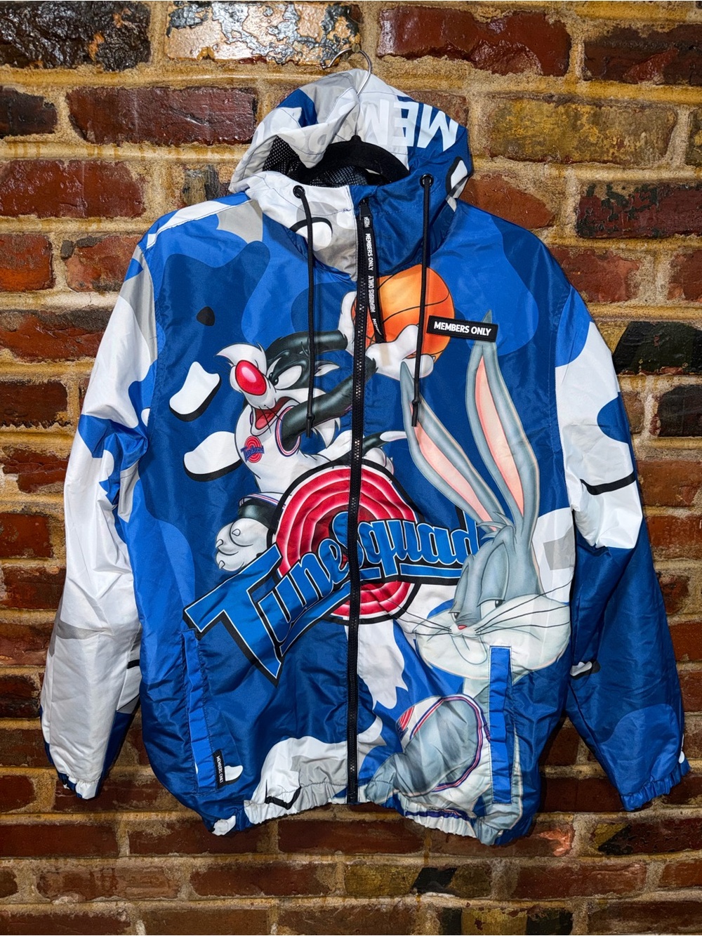 MEMBERS ONLY Tune Squad Windbreaker, Large
